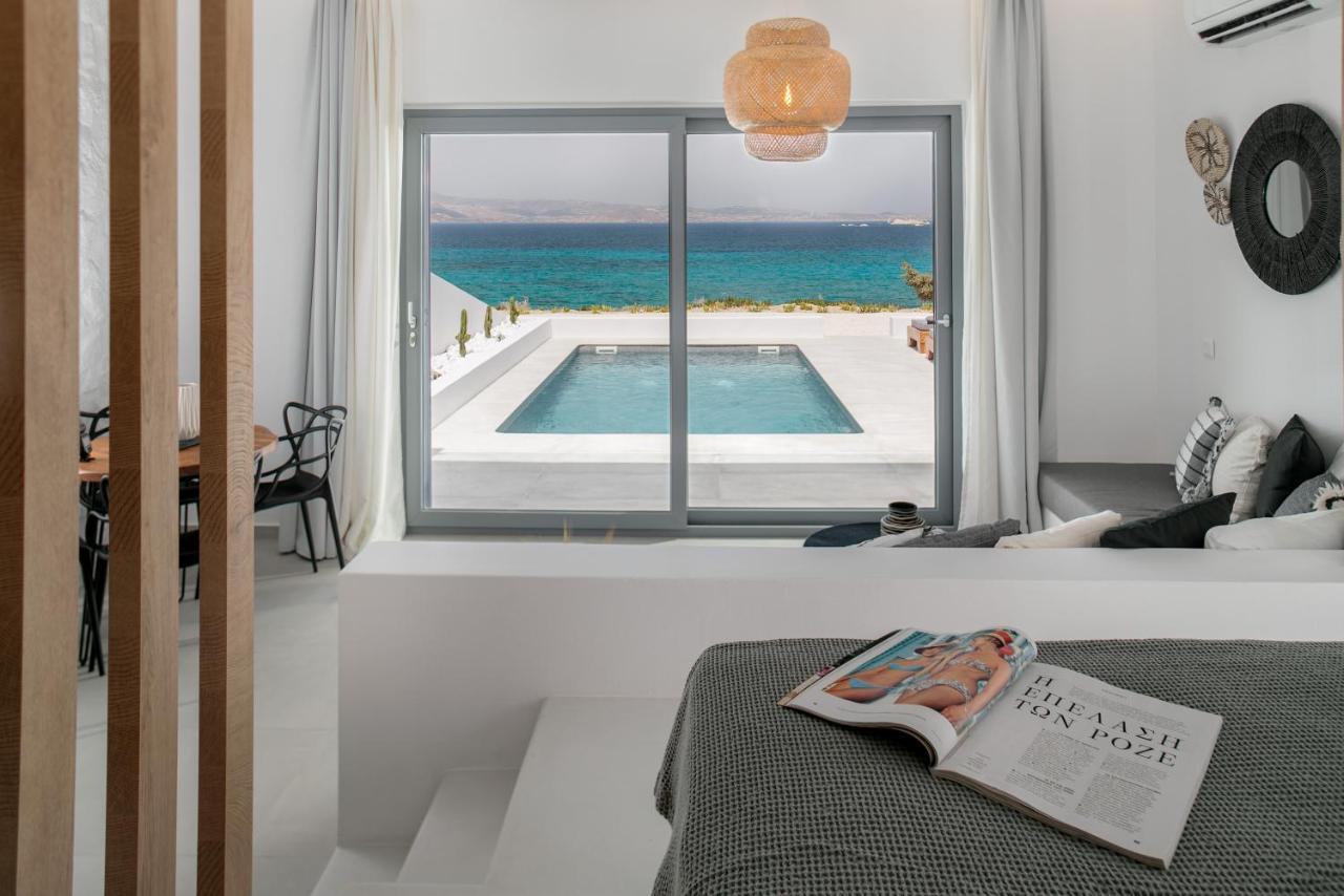 Seanfinity Beachfront Suites Mikri Vigla Buitenkant foto