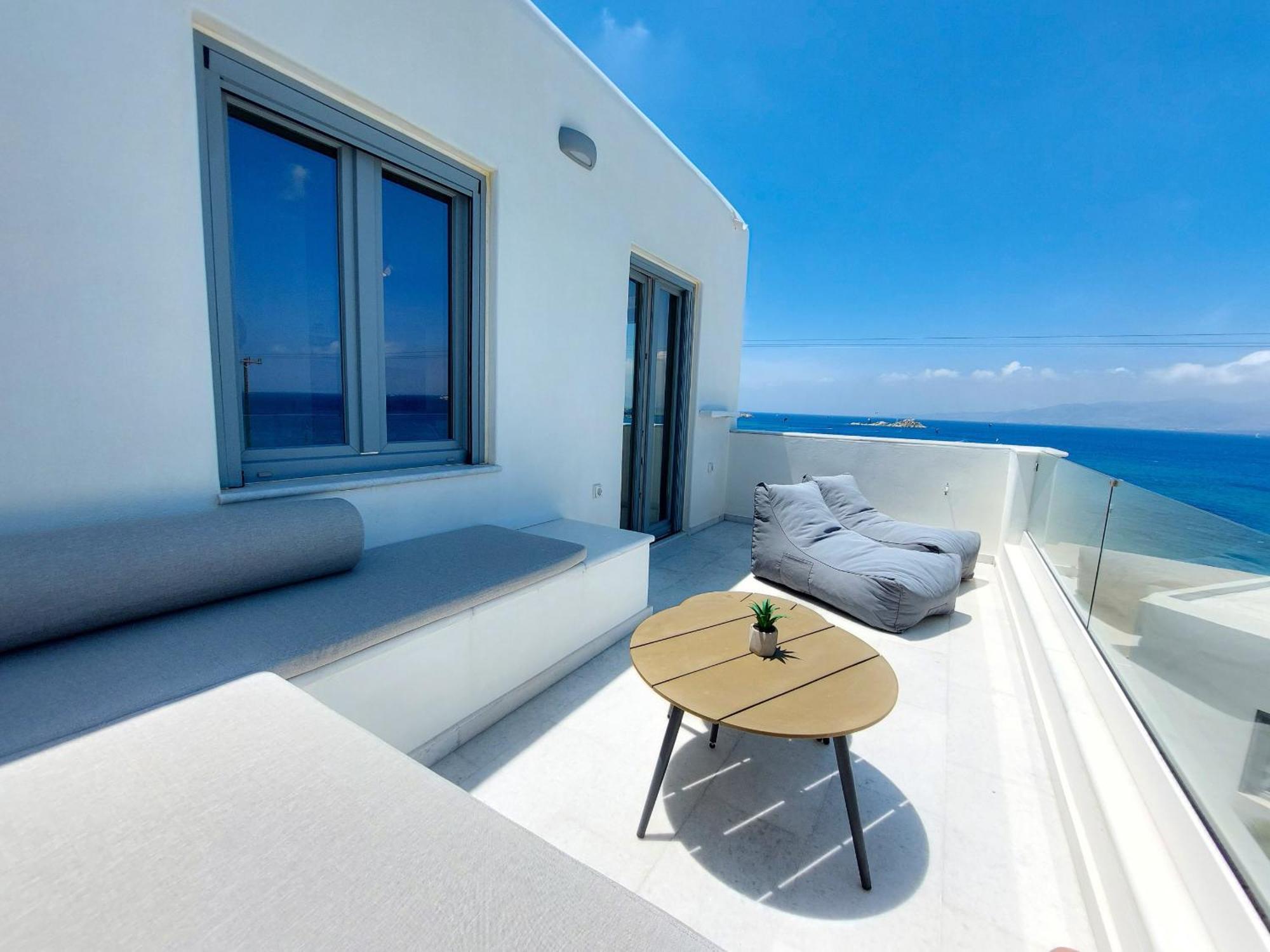 Seanfinity Beachfront Suites Mikri Vigla Kamer foto