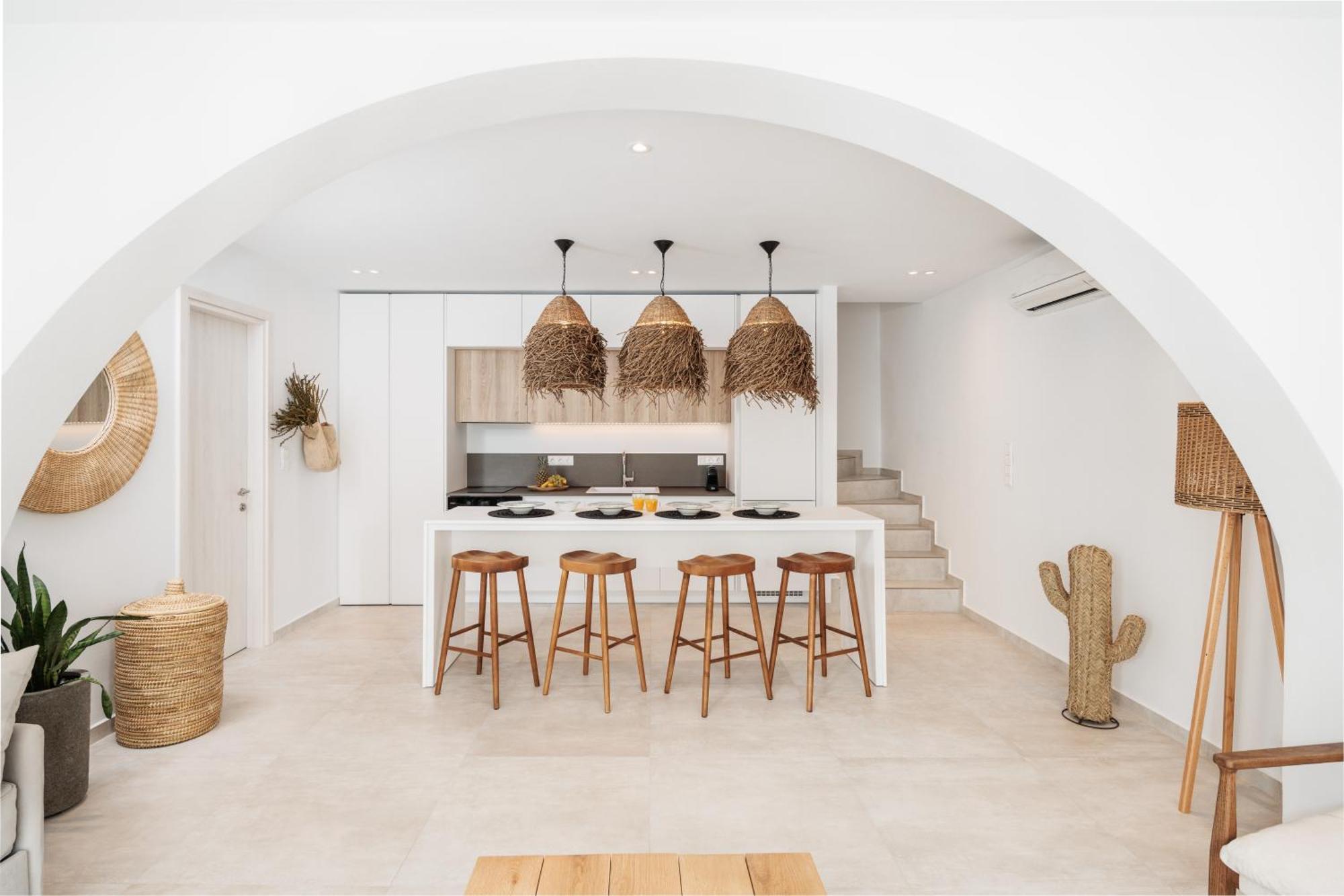 Seanfinity Beachfront Suites Mikri Vigla Buitenkant foto