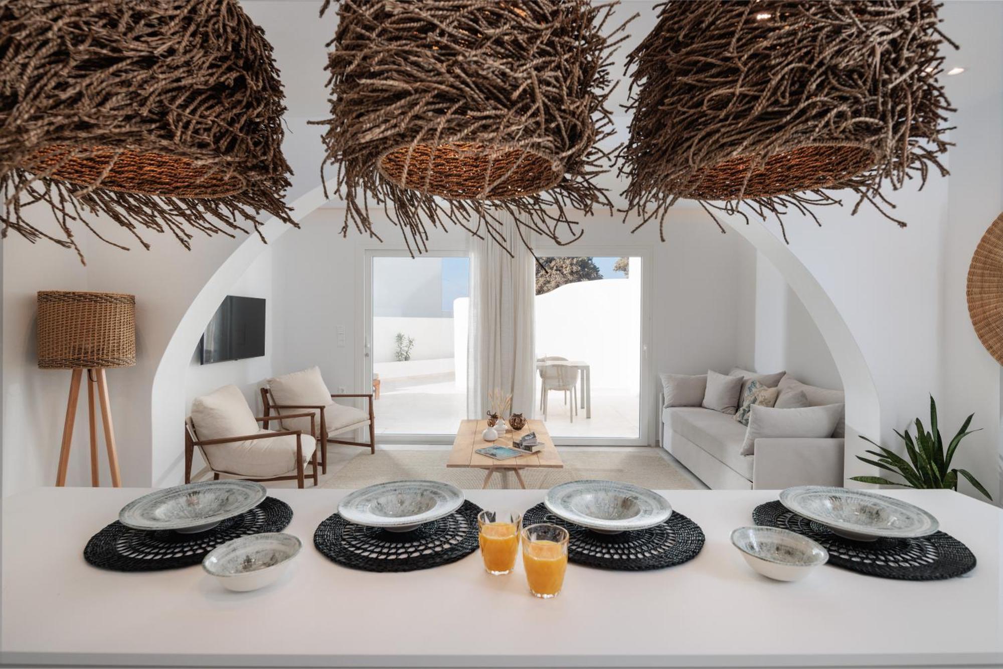 Seanfinity Beachfront Suites Mikri Vigla Buitenkant foto