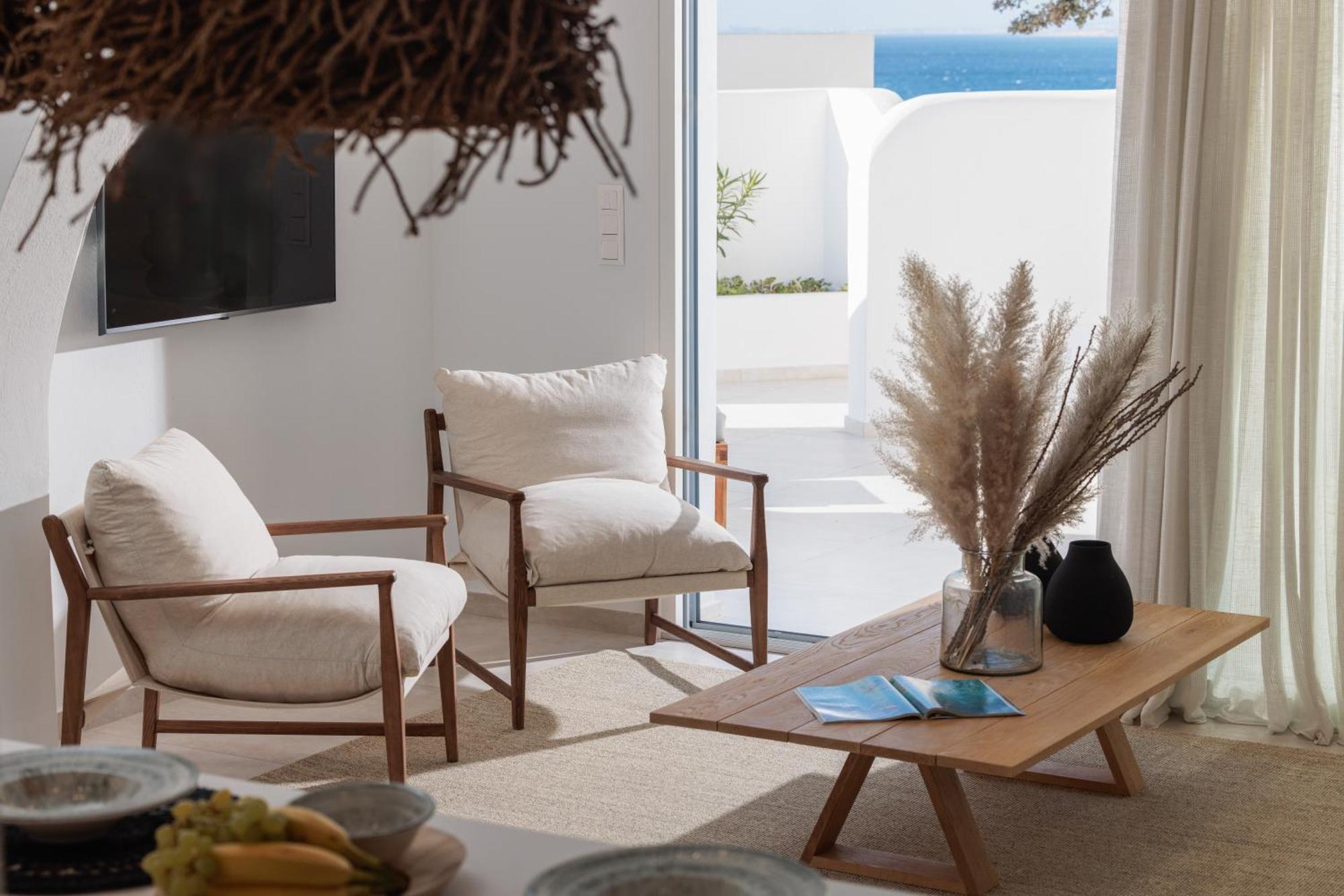 Seanfinity Beachfront Suites Mikri Vigla Kamer foto